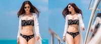 Vedika Exposes her Body in Two Piece Bikini First Time